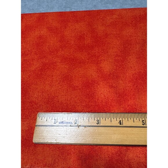 Marbled Orange Cotton Quilting Fabric Fat Quarter 18" x 19" Precut for Sewing & - Picture 2 of 6